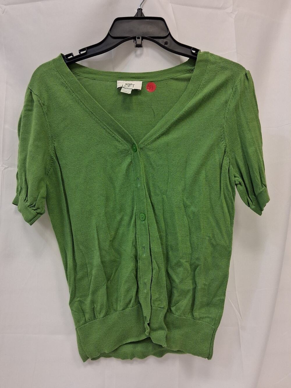 Women's Ann Taylor Loft Short Sleeves Cardigan Sweater Size Small